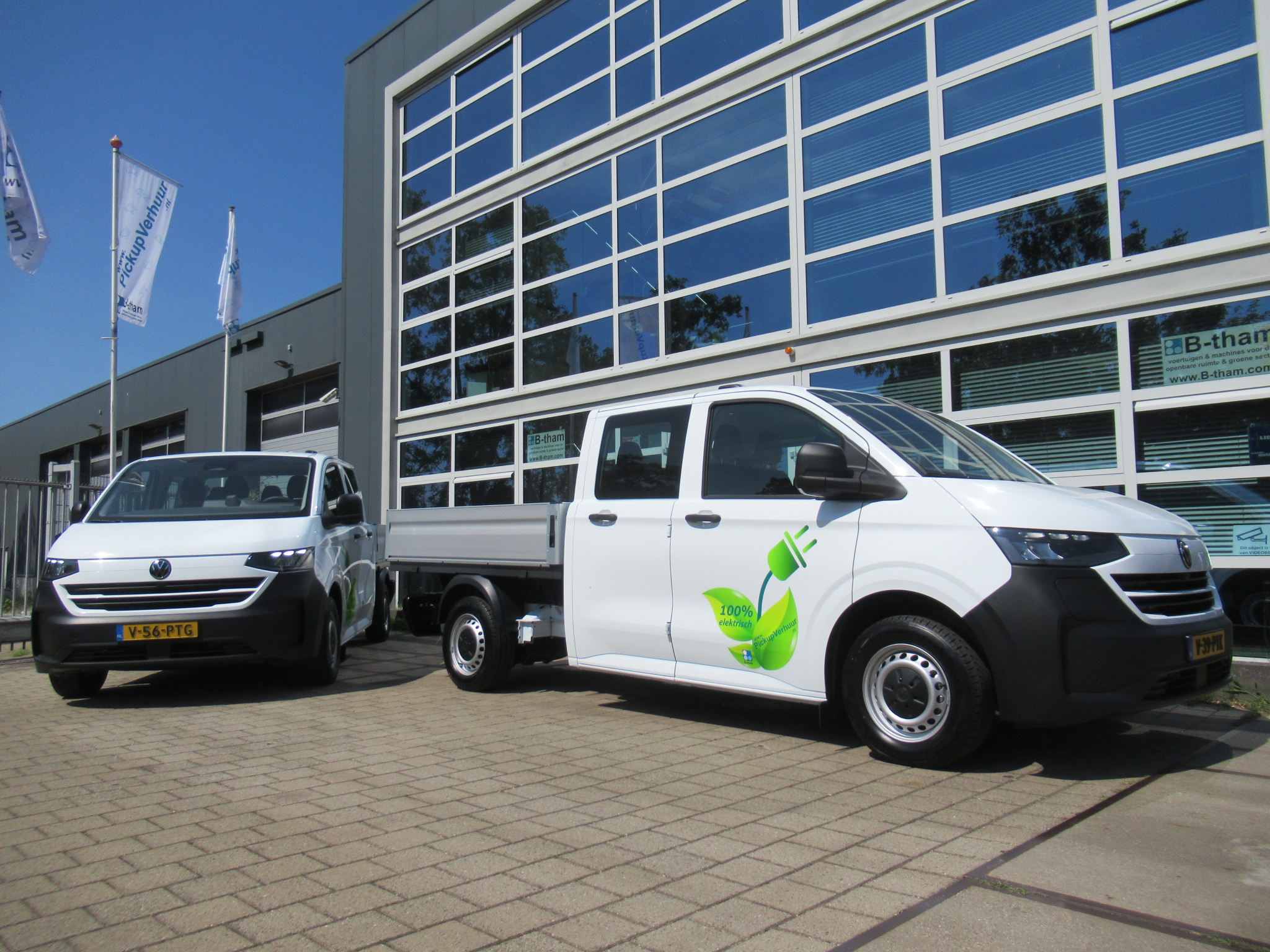 Volkswagen e-Transporter DC Open laadbak 100% Elektrisch